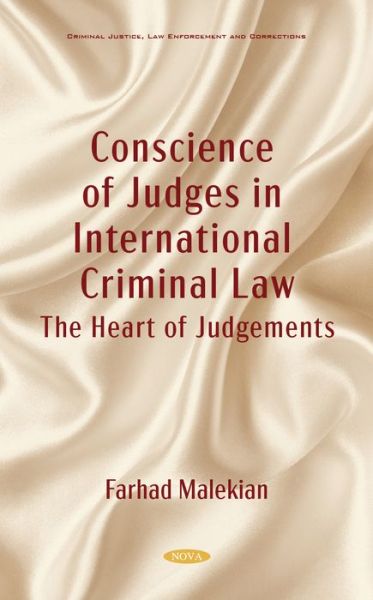 Cover for Farhad Malekian · Conscience of Judges in International Criminal Law: The Heart of Judgement (Hardcover Book) (2021)