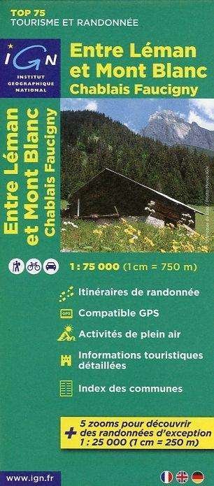 Cover for Ign · IGN TOP75: Entre Leman &amp; Mont Blanc: Chablis Faucigny (Drucksachen) (2015)