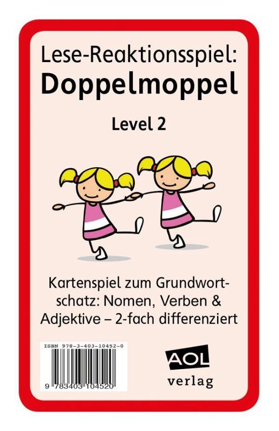 Lese-Reaktionsspiel: Doppelmoppel Level 2 - Pufendorf - Mercancía -  - 9783403104520 - 7 de febrero de 2019