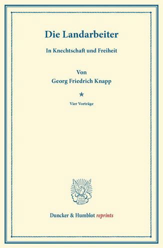Cover for Knapp · Die Landarbeiter (Bok) (2013)