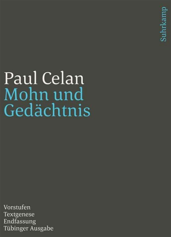 Cover for Celan · Werke. Tübinger Ausgabe (Bog)
