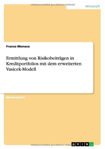 Cover for Monaco · Ermittlung von Risikobeiträgen i (Book) [German edition] (2013)