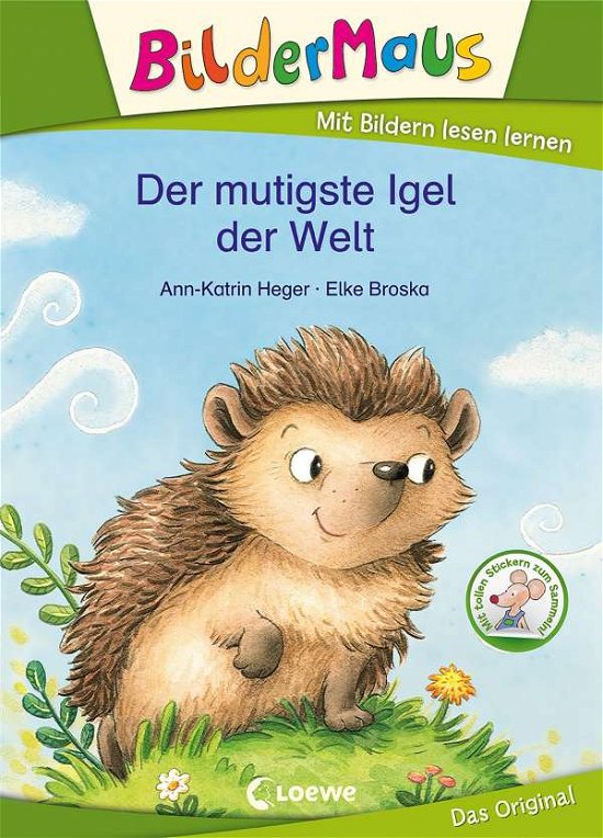 Cover for Ann-Katrin Heger · Bildermaus - Der mutigste Igel der Welt (Gebundenes Buch) (2021)
