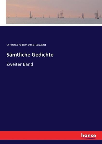 Cover for Schubart · Sämtliche Gedichte (Book) (2017)