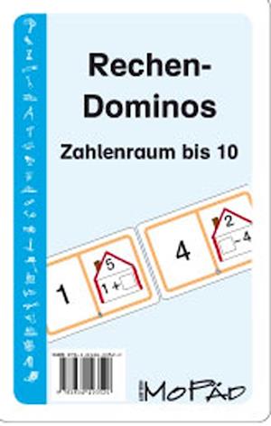 Cover for Angelika Lange · Rechen-Dominos. Zahlenraum bis 10 (Cards) (2009)