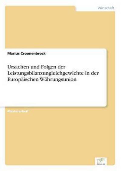 Cover for Croonenbrock · Ursachen und Folgen der Le (Bog) (2015)