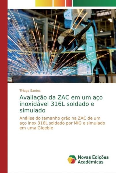 Cover for Santos · Avaliação da ZAC em um aço inoxi (Book) (2020)