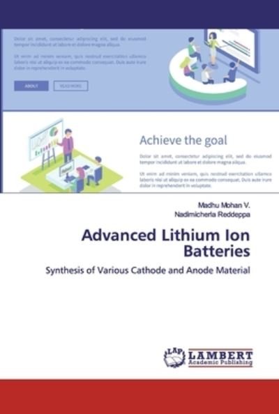 Cover for V. · Advanced Lithium Ion Batteries (Bok) (2019)