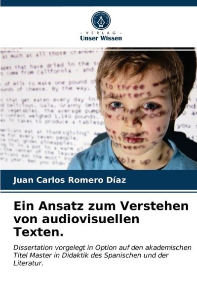 Cover for Juan Carlos Romero Diaz · Ein Ansatz zum Verstehen von audiovisuellen Texten. (Paperback Book) (2021)