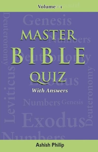 Cover for Ashish Philip · Master Bible Quiz-Vol-1 (Paperback Book) (2017)