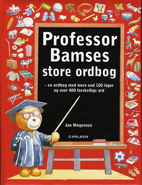 Cover for Jan Mogensen · Professor Bamses store ordbog (Cardboard Book) [1.º edición] (2009)