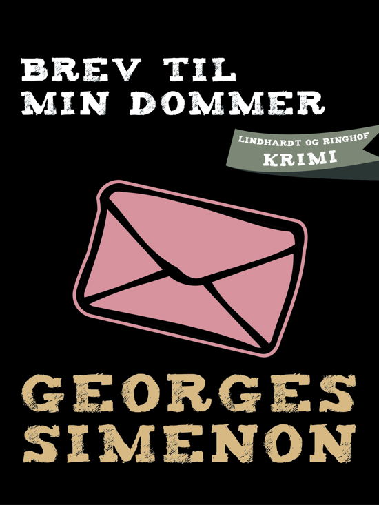 Cover for Georges Simenon · Brev til min dommer (Sewn Spine Book) [1er édition] (2018)