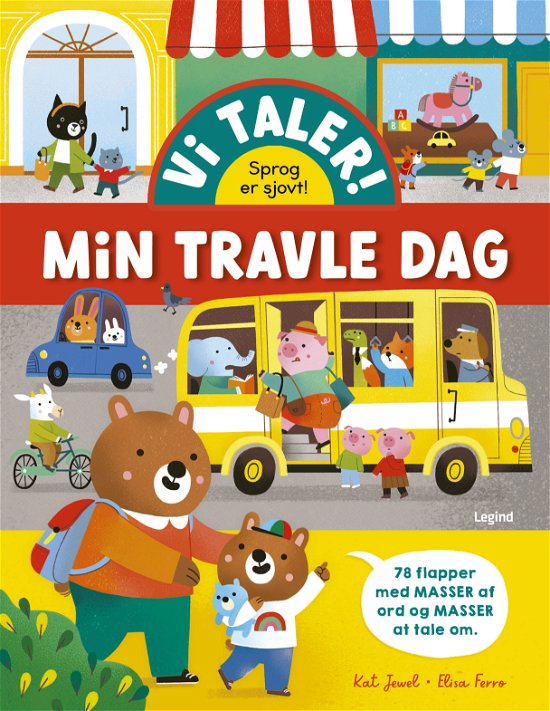 Cover for Min travle dag (Cardboard Book) [1st edition] (2024)