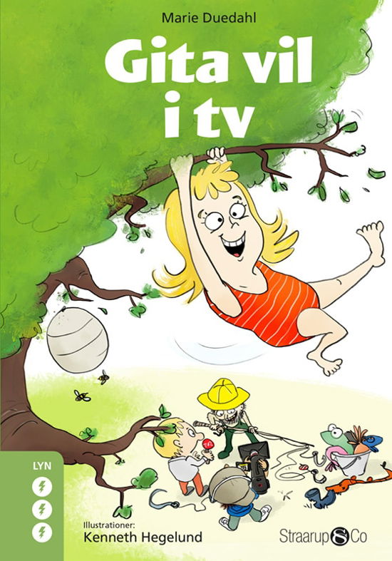 Cover for Marie Duedahl · Lyn: Gita vil i TV (Hardcover Book) [1e uitgave] (2024)