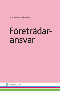 Cover for Simon-Almendal Teresa · Företrädaransvar (Taschenbuch) (2015)
