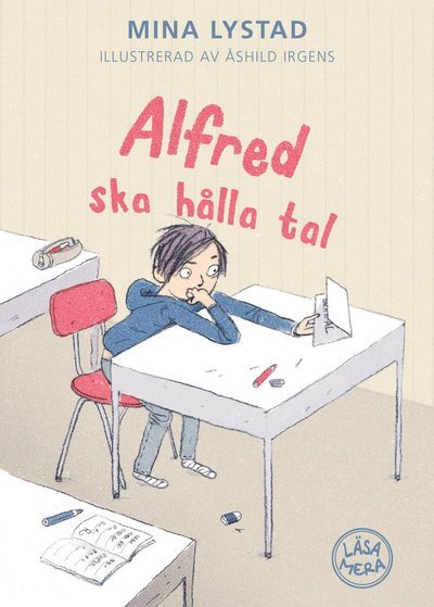Cover for Mina Lystad · Alfred ska hålla tal (Inbunden Bok) (2016)