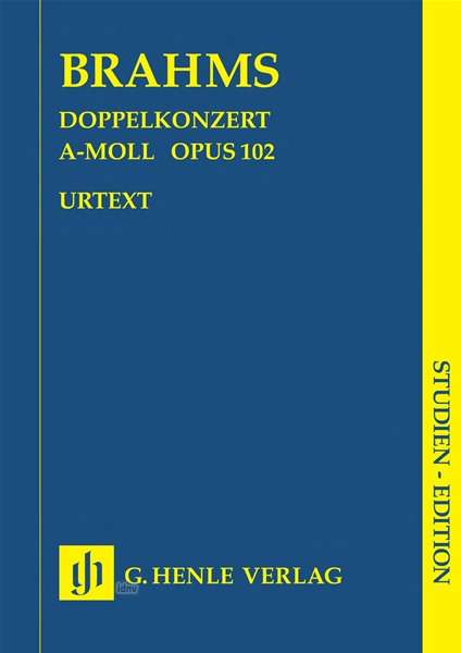 Doppelkon.op.102.Vi. / Vioc.HN9852 - Brahms - Bücher -  - 9790201898520 - 