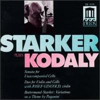 Unaccompanied Cello; Duo - Kodaly / Starker / Gingold - Muziek - CLASSICAL - 0013491101521 - 14 december 1992