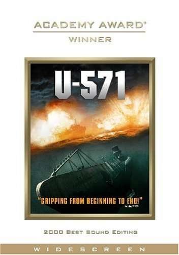 U-571 - DVD - Elokuva - DRAMA, SUSPENSE, WAR, THRILLER, ACTION, - 0025192078521 - tiistai 24. lokakuuta 2000