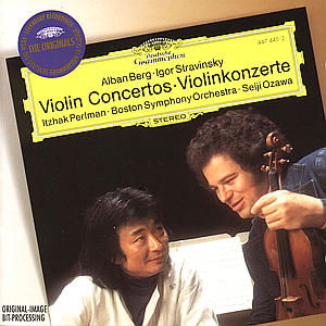 Perlman / Ozawa / Boston S. O. · Berg / Stravinsky: Violin Conc (CD) (2001)