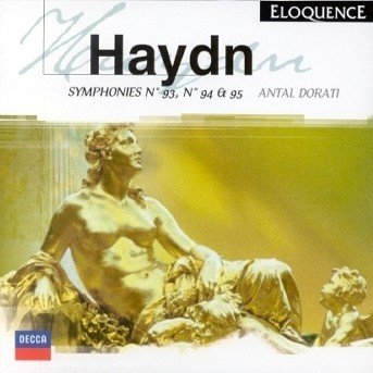 Cover for Franz Joseph Haydn · Dorati-haydn-symph. 93-94-95 (CD)