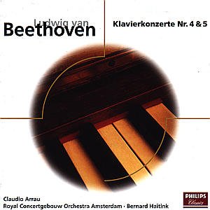 Cover for Arrau Claudio · Bbethoven: Klavierkonzerte 4 &amp; (CD) (2018)