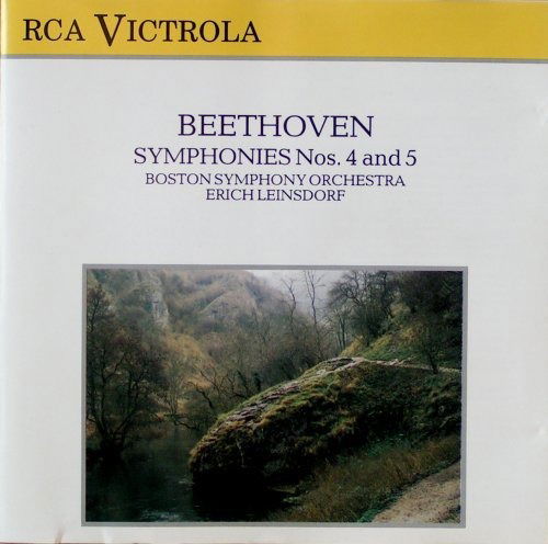 Cover for Boston Symphony Orchestra / Leinsdorf Erich · Symphonies Nos 4 and 5 (CD) (1988)