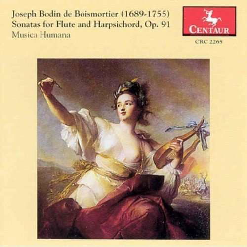Cover for Boismortier / Stuhr-rommereim · Sonatas for Flute &amp; Harpsichord 1-6 Op 91 (CD) (1996)