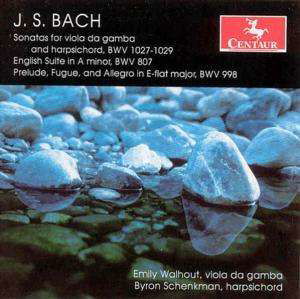 Cover for Bach / Walhout / Schenkman · Sonatas / Prelude (CD) (2005)