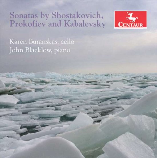 Cover for Kabalevsky / Buranskas / Blacklow · Sonatas by Shostakovich Prokofiev &amp; Kabalevsky (CD) (2016)