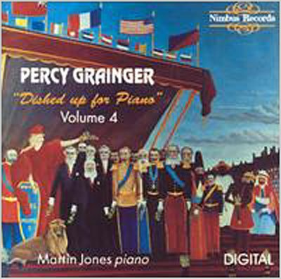 Cover for Percy Grainger  · Dished Up For Piano (CD)