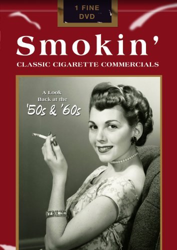 Cover for Smokin: Classic Cigarette Commercials · Smokin': Classic Cigarette Commercials (DVD) (2019)