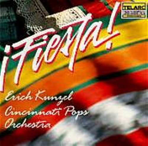 Fiesta - Erich Kunzel - Musiikki - TELARC - 0089408023521 - lauantai 30. kesäkuuta 1990