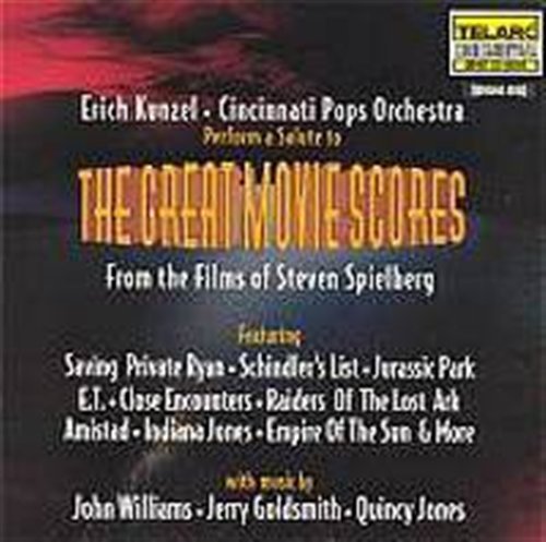 Great Movie Scores Of Spielberg - Erich Kunzel - Musique - TELARC - 0089408049521 - 30 juillet 1988