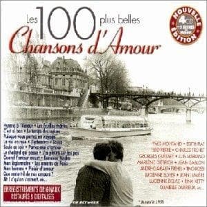 Cover for Chansons Damour 100 Plus Belles (CD)