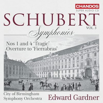 Cover for Cbso / Gardner · Franz Schubert: Symphonies Nos 1 And 4 Tragic / Overture To Fierrabras (CD) (2023)