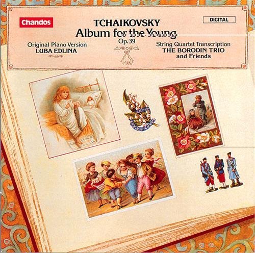 Jugendalbum Op 39 Klavier - Pyotr Ilyich Tchaikovsky - Muziek - CHANDOS - 0095115836521 - 16 mei 1989