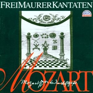 Cover for Mozart / Kuhn / Prague Philharmonic · Masonic Cantatas (CD) (1994)
