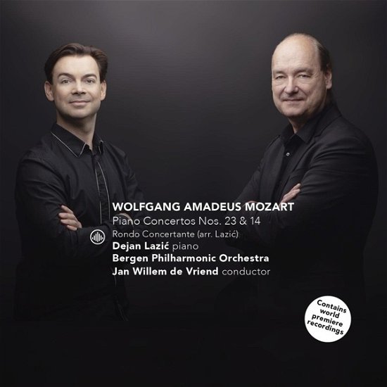 Mozart: Piano Concertos Nos. 23 & 14 - Bergen Philharmonic Orchestra / Dejan Lazic / Jan Willem De Vriend - Musik - CHALLENGE CLASSICS - 0608917294521 - 8 september 2023