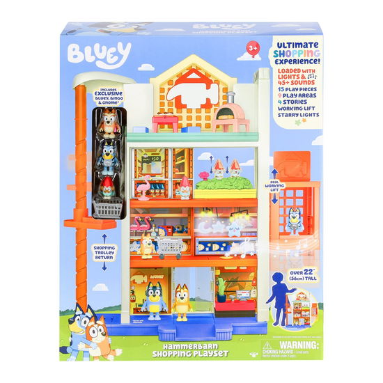 Cover for Moose Toys · Bluey: Shopping Mall with Accessories Play Set (Brinquedos) (2024)