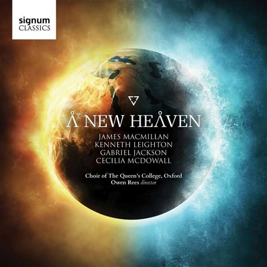 Cover for Choir of Queens College Oxford · A New Heaven (CD) (2017)