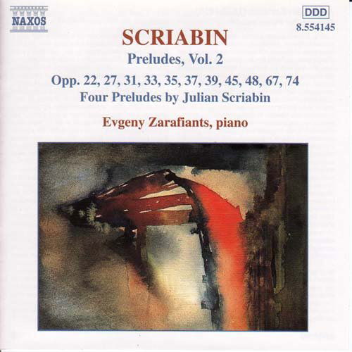 Preludes Vol.2 - A. Scriabin - Música - NAXOS - 0636943414521 - 17 de agosto de 2000