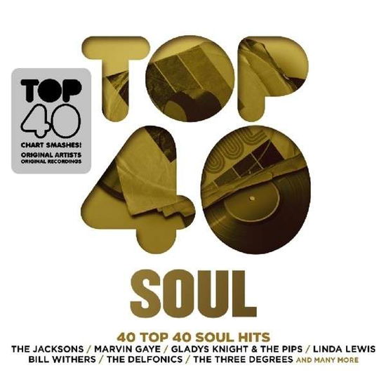 Cover for Top 40 - Soul (CD) (2014)