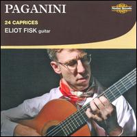 Cover for Paganini / Fisk · 24 Caprices for Guitar (CD) (2008)