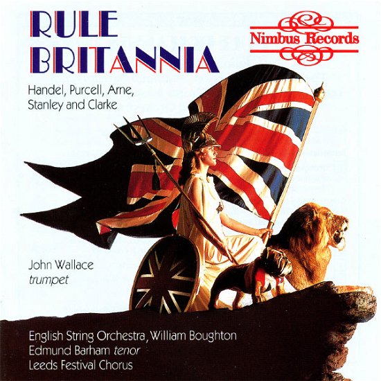 Cover for English String Orchestra / Wallace · Handel / Purcel / Rule Britannia - Pieces For Trumpet &amp; Chorus (CD) (2018)