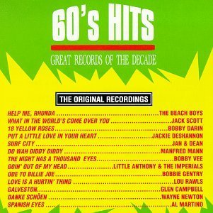 60'S Pop Hits 1 / Various-60'S Pop Hits 1 / Variou - 60's Pop Hits 1 / Various - Musiikki - Curb Records - 0715187735521 - maanantai 20. elokuuta 1990