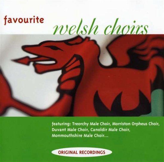 Cover for Favourite Welsh Choirs (CD)