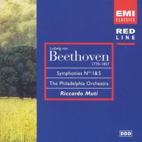 Cover for Beethoven \ Riccardo Muti · Symphonies 1 and 5 (CD)