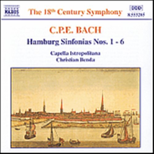 Hamburg Sinfonias Wq. 182 - C.P.E. Bach - Musik - NAXOS - 0730099428521 - December 11, 1997
