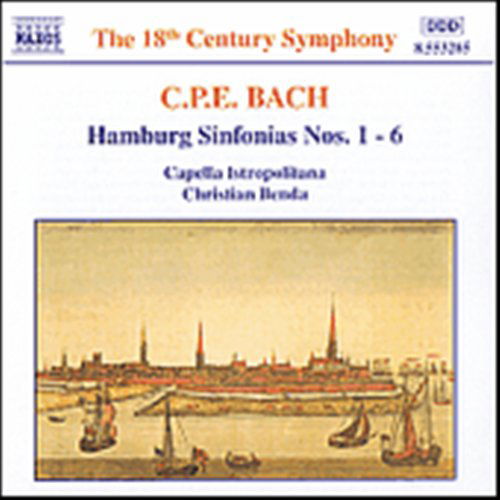 Hamburg Sinfonias Wq. 182 - C.P.E. Bach - Musikk - NAXOS - 0730099428521 - 11. desember 1997